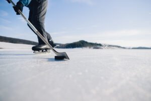 cómo se llama el palo de hockey