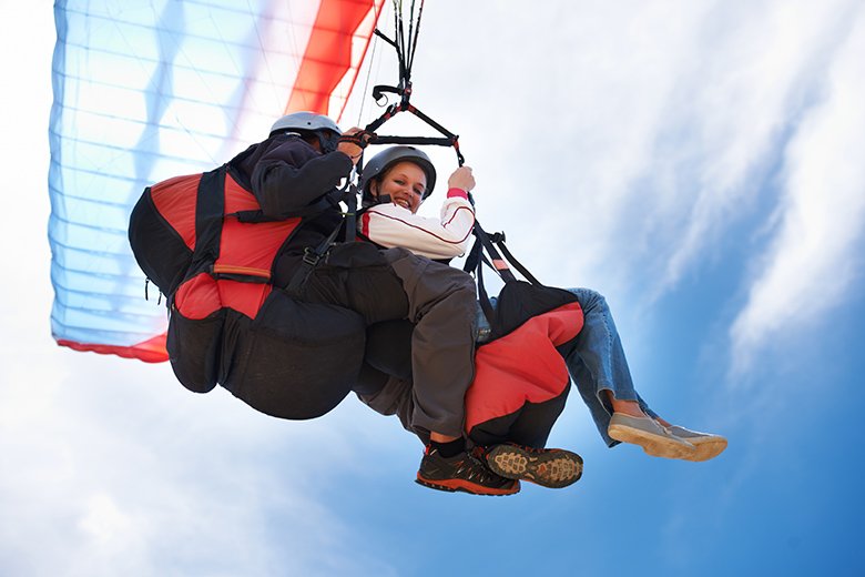 parapente equipamiento