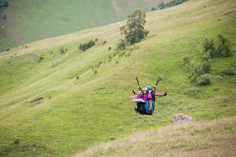 parapente técnicas