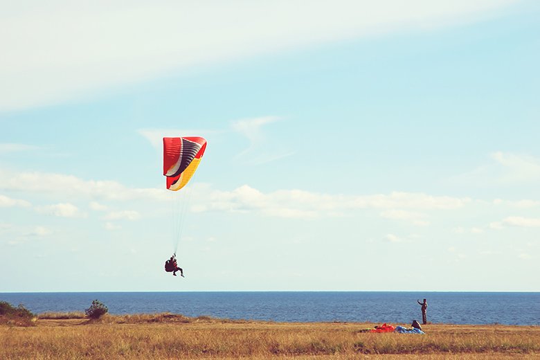 parapente equipamiento