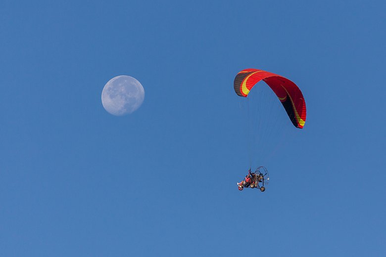 parapente para niños