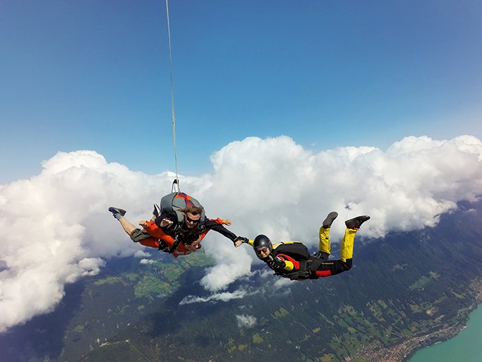 parapente y paracaidismo