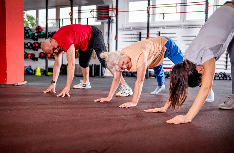 gimnasia tercera edad