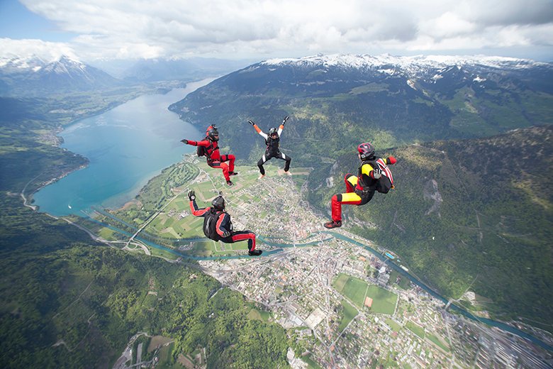 parapente y paracaidismo